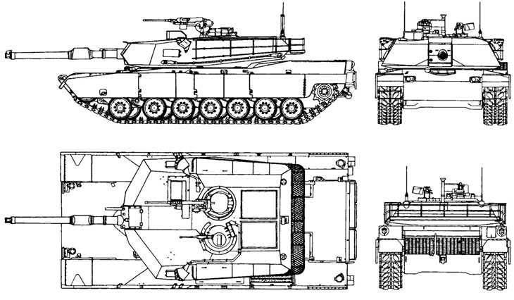 схема M1A1